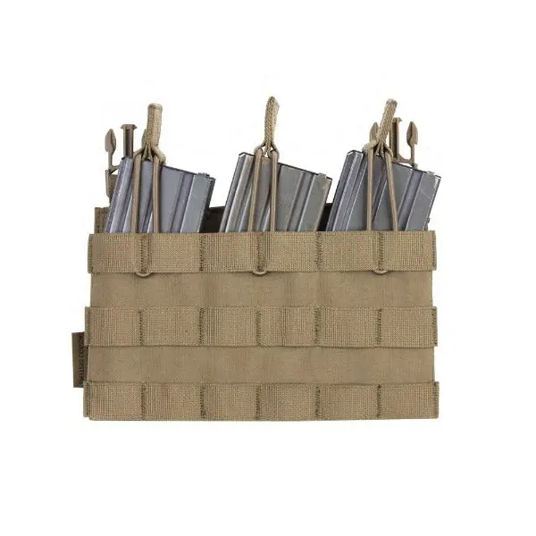 Warrior Assault Systems Removable Triple Molle Open Pouch Panel 2