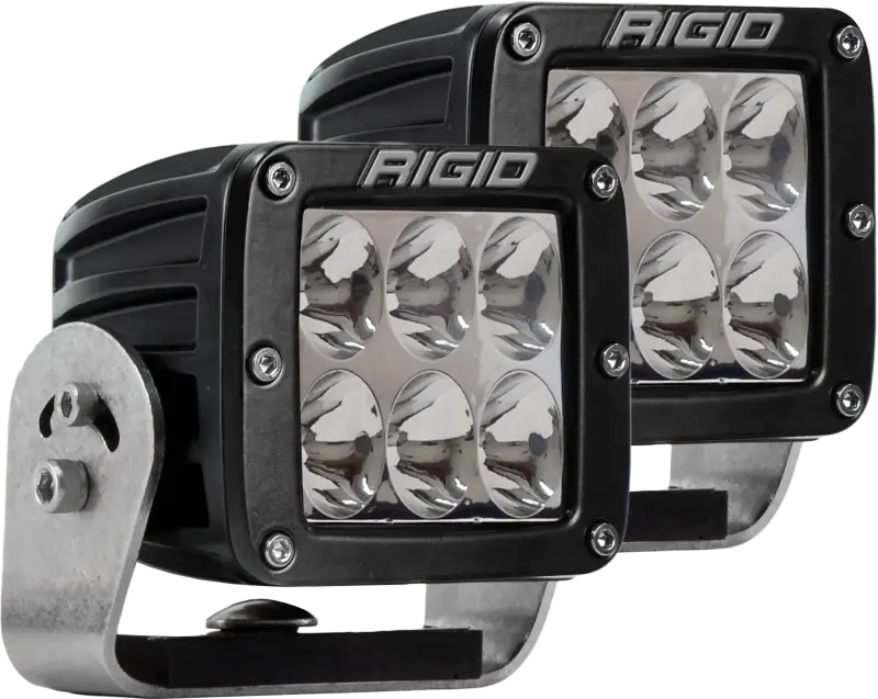 Rigid Industries D2 Hd Black Driving Light Kit – Pair 1