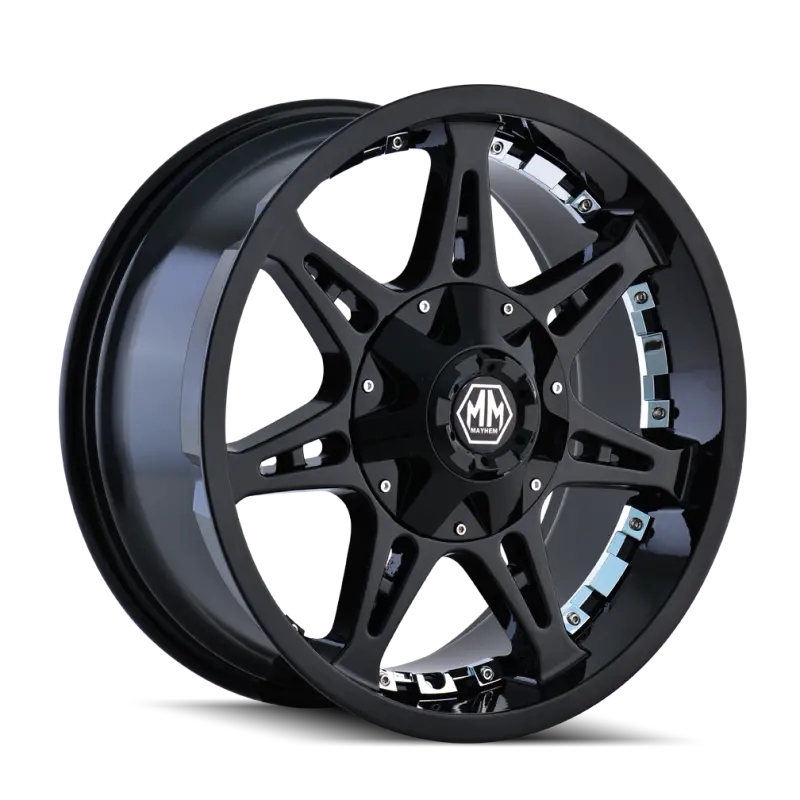 Mayhem Missile 18X9 Matte Black Wheel – 6X135 Bolt Pattern, 18Mm Offset, 106Mm Hub Bore 1