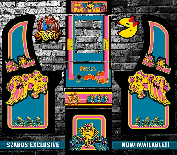 Ms Pacman Arcade 1Up 1