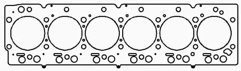 Cometic Mlx Head Gasket Set – 6.7L Dodge Cummins Diesel, 4.312" Bore, .052" Thickness 1