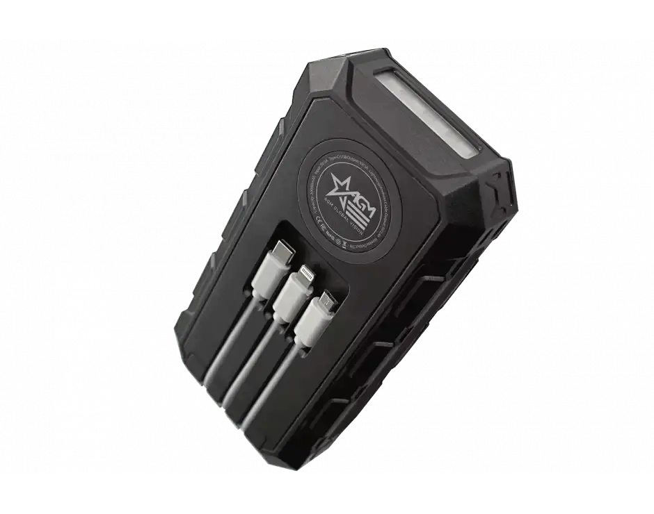 Agm Global Vision Wireless Charging Solar Powerbank 1