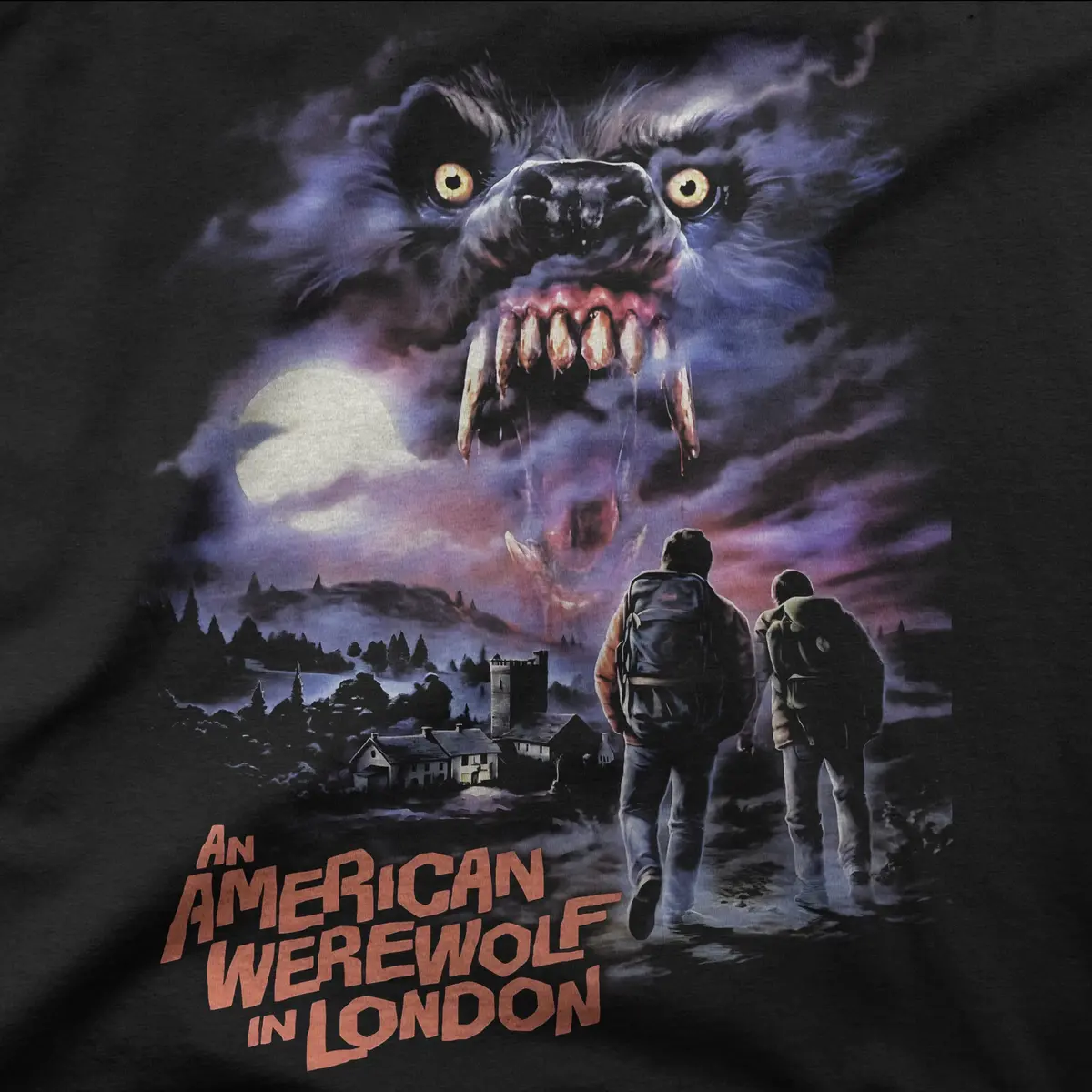 American Werewolf In London | Travel Hack | Tee 1