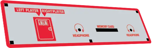 Neo Geo Large Memory Card Decal For Mvs-2 Cabinet 1