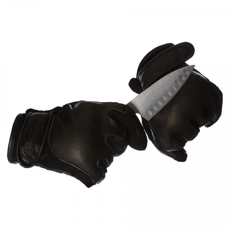 Blade Runner Level 2 Cut Resistance Leather Neoprene Gloves W/ Knuckle Protection 1