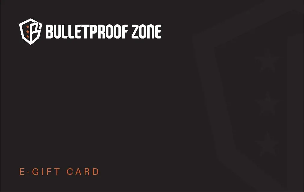 Bulletproof Zone Gift Card 1