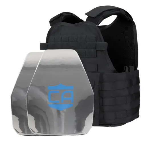 Caliber Armor Ar550 11 X 14 Level Iii+ Body Armor With Polyshield Spall Coat And Condor Mopc Package 1