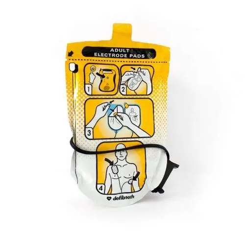 Cardio Partners Defibtech Lifeline Aed Adult Defibrillation Pads 1