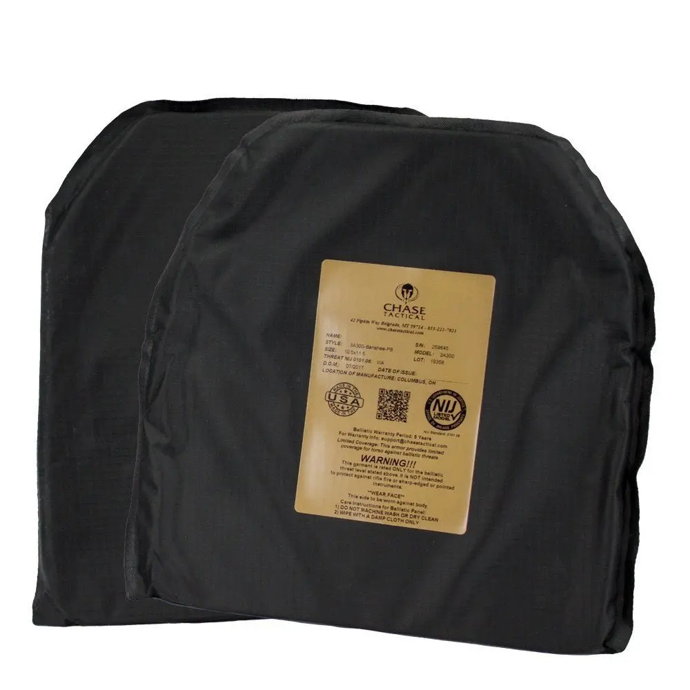 Chase Tactical 10×12 Shooter Cut Level Iiia Soft Armor 1