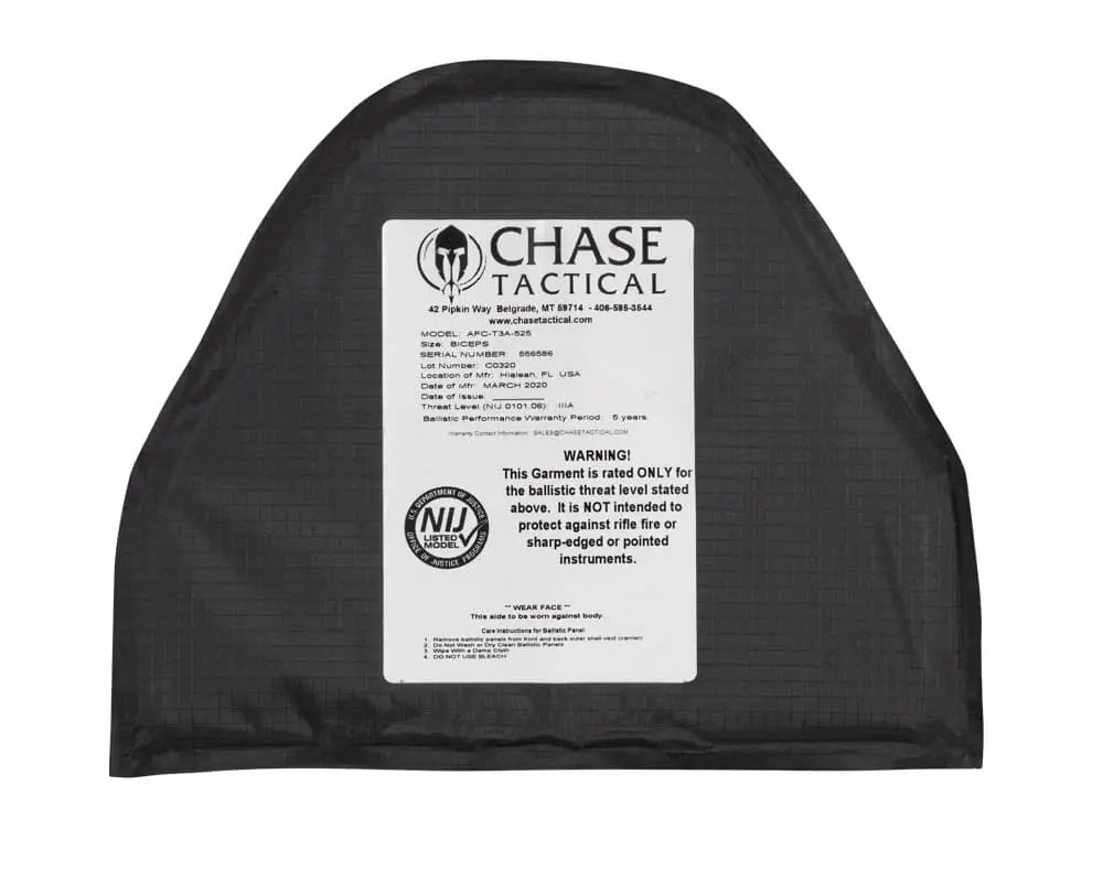 Chase Tactical Genesis Level Iiia Soft Body Armor 1