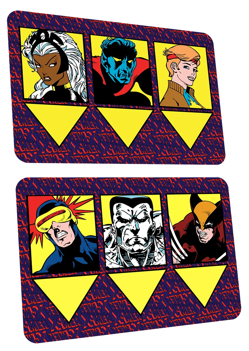 Xmen Coin Door Decals 1
