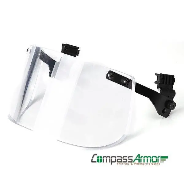 Compass Armor Ballistic Helmet Visor Detachable With Side-Rails Helmet 1
