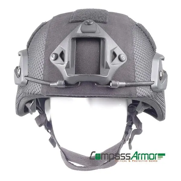 Compass Armor Mich Ballistic Helmet Nij Lvl Iiia With Side-Rails Cover And Nvg Mount 1