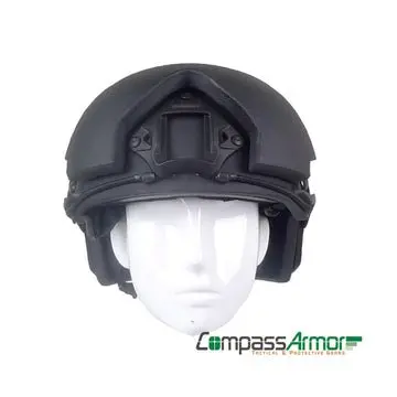 Compass Armor Nij Iii Hard Armor Shell-Pad For Ballistic High Cut Helmets 1