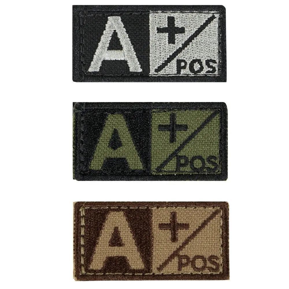 Condor Blood Type Patch ( 6 Pcs / Pack ) 1