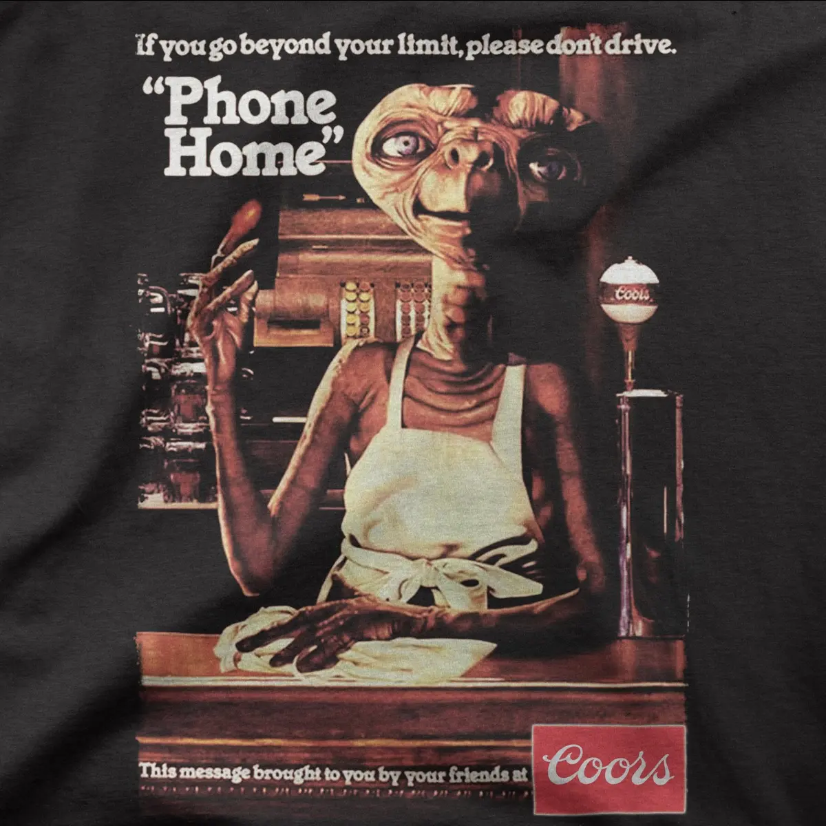 E.T. | Vintage Beer Ad | Tee 1