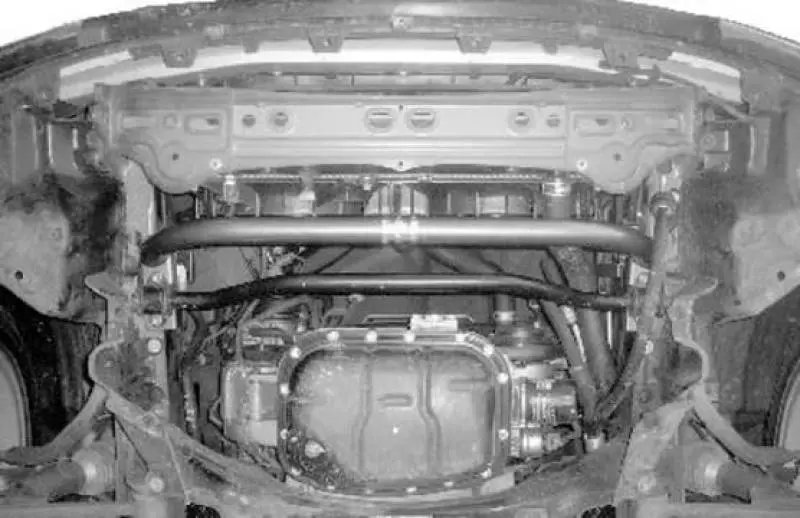 Cusco Front Member Guard Reinforcement Bar For Toyota Sxe10 / Jzx100 (Naturally Aspirated) 1