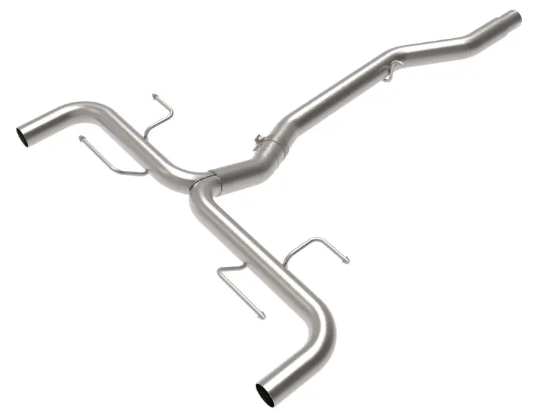 Afe Mach Force-Xp Axle-Back Exhaust For 2017–2021 Alfa Romeo Giulia 2.0L Turbo (L4) 1