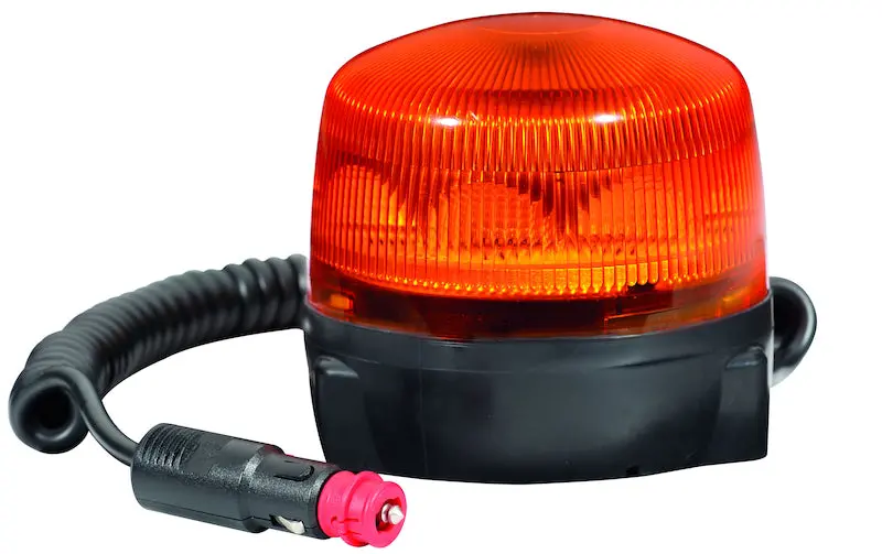 Hella Amber Led Lamp – 12/24V, Fixed Mount, Dual Reflector (2Rl Model) 1