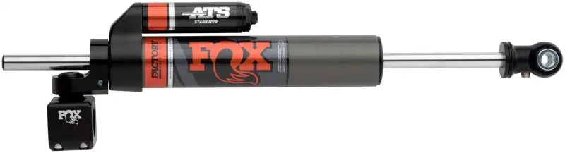 Fox 2.0 Factory Series Ats Steering Stabilizer For 2007+ Jeep Jk – 22.15" Extended Length, Orange Heritage Logo 1