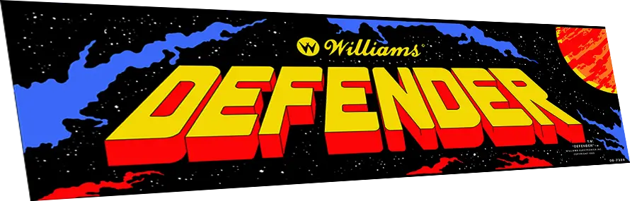 Defender Marquee (Full Size Cabinet) 1