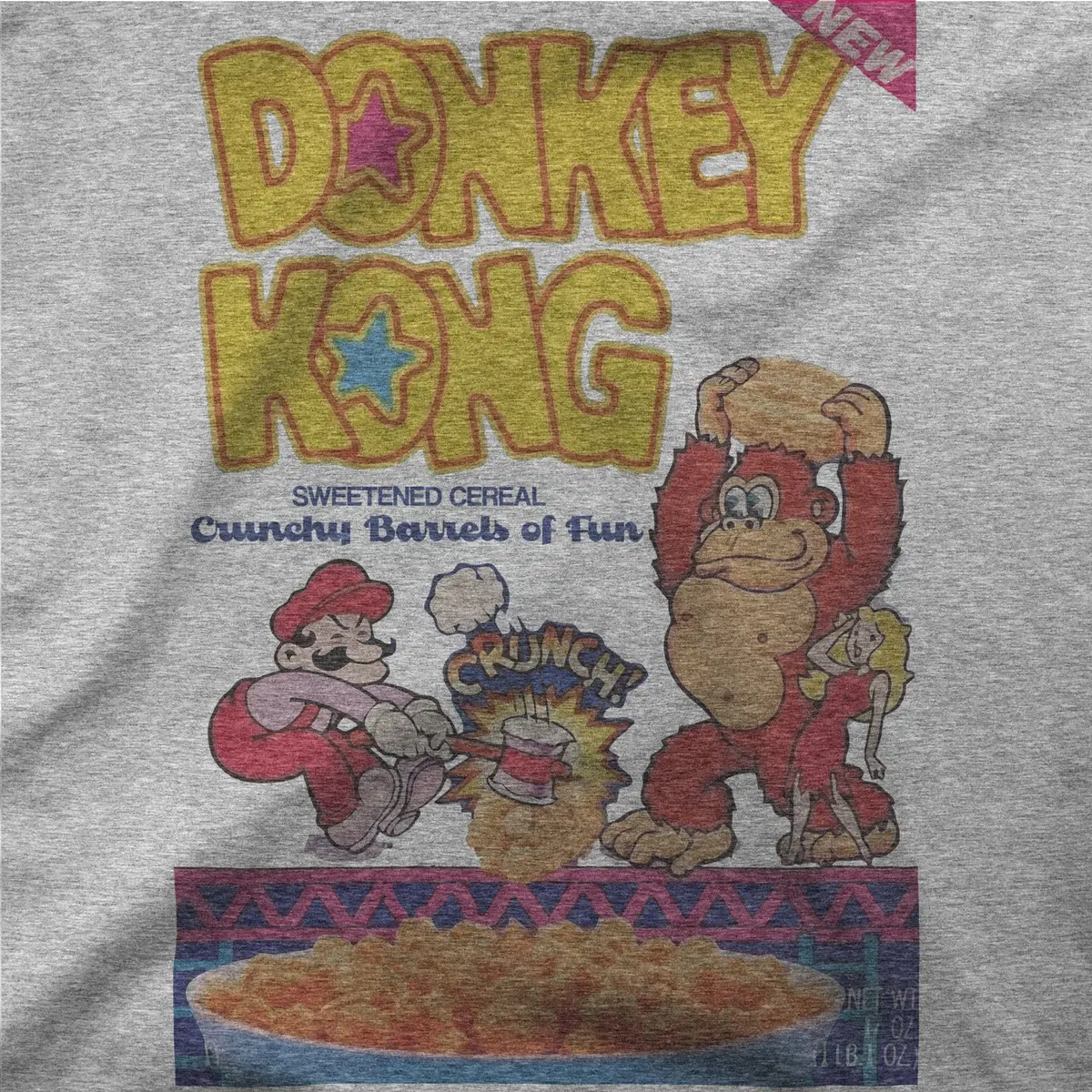 Donkey Kong | Cereal Box | Tee 1