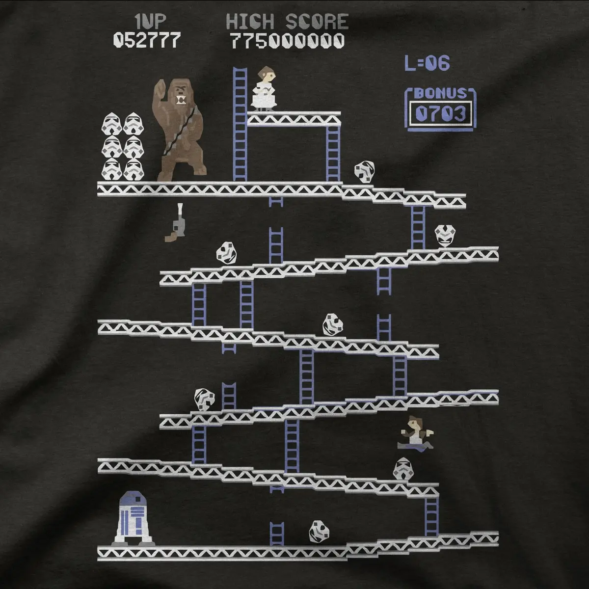 Donkey Kong | Wookiee Wars | Tee 1