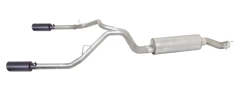 Gibson Black Elite Cat-Back Dual Exhaust System For 2011–2016 Ford F-250 Super Duty Lariat 6.2L 1