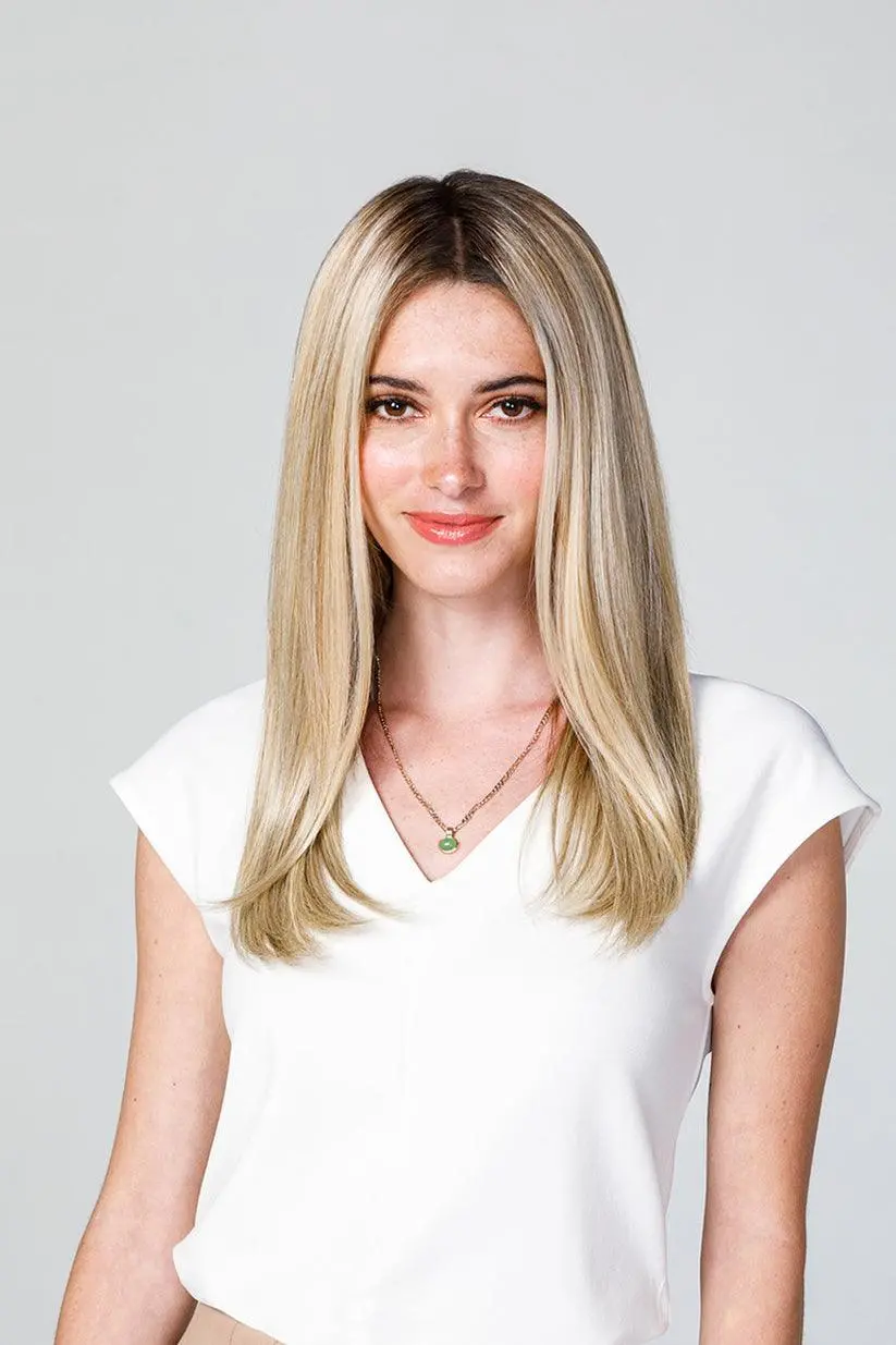 18" Easipart Hd Hairpiece By Easihair | Synthetic (Single Mono) 1