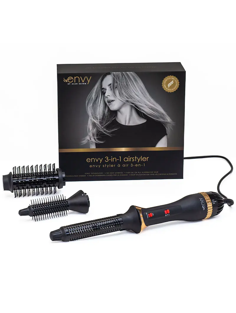 3-In-1 Airstyler By Envy For Effortless Drying, Curling & Styling 1