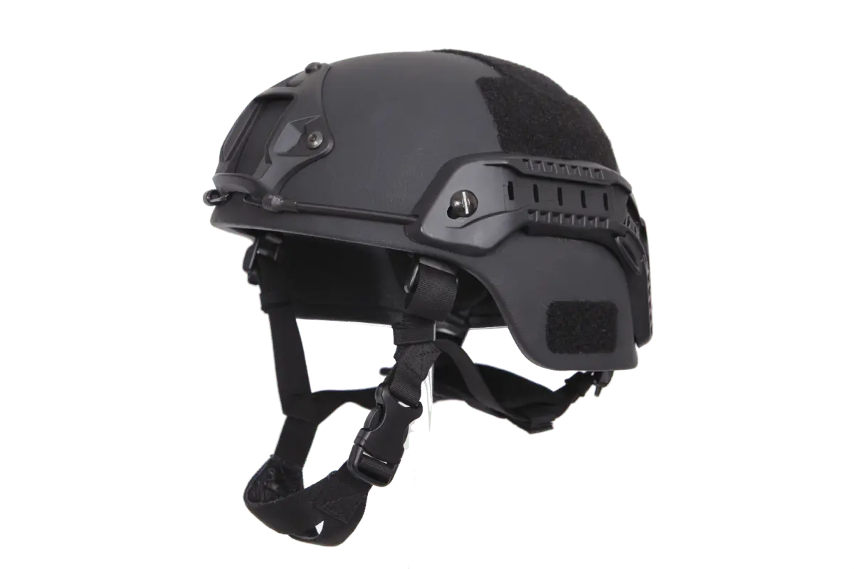 Execdefense Usa Mich Iii-A Ballistic Helmet W/ Side Rails & Nvg 1