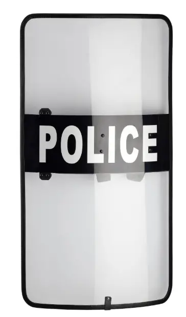 Execdefense Usa Rub-X Riot Shield With Black Border 1