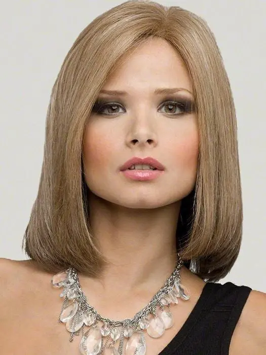 Lynsey Wig By Envy | Heat Friendly/Human Hair Blend  (Mono Top) 1