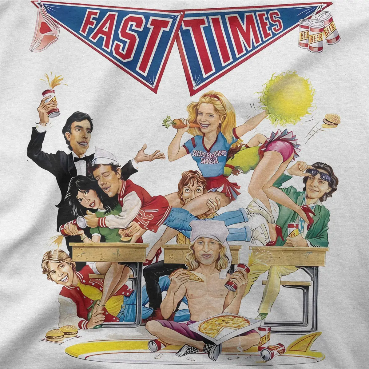 Fast Times At Ridgemont High | The Crew | Tee 1
