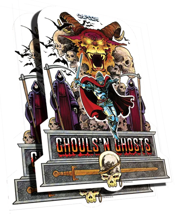 Ghouls N Ghosts Side Art 1