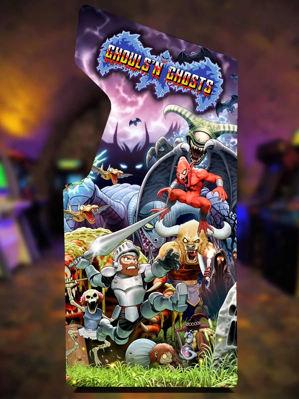 Ghouls N Ghosts -Custom Side Art 1
