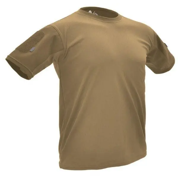 Hazard 4 Battle-T Lightweight Moisture-Wicking Tactical T-Shirt with Embroidered Patch
