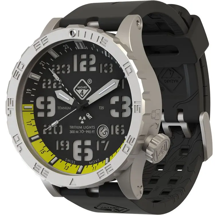 Hazard 4® Heavy Water Diver® Blacktie Yellow Gmt 1