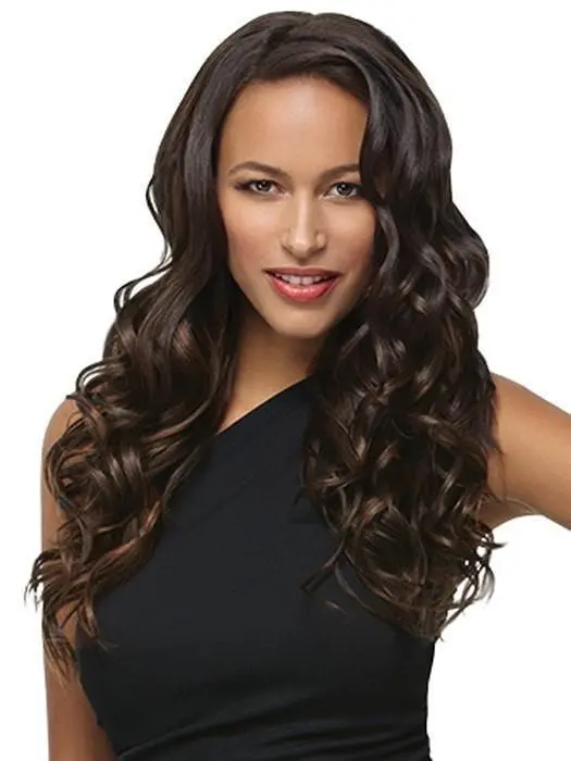 18" 8Pc Wavy Extension Kit Hairpiece By Hairdo | Heat Friendly Synthetic | Clearance Sale Open Box (Unworn - Like New) 1