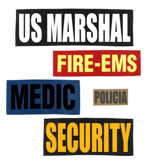 Highcom Armor 1" X 5" Inches Custom Id Placard 1