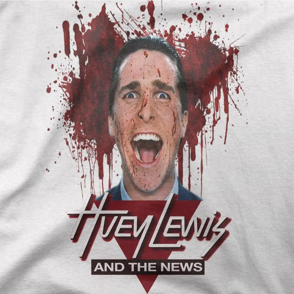 American Psycho | Huey Lewis & The News | Tee 1