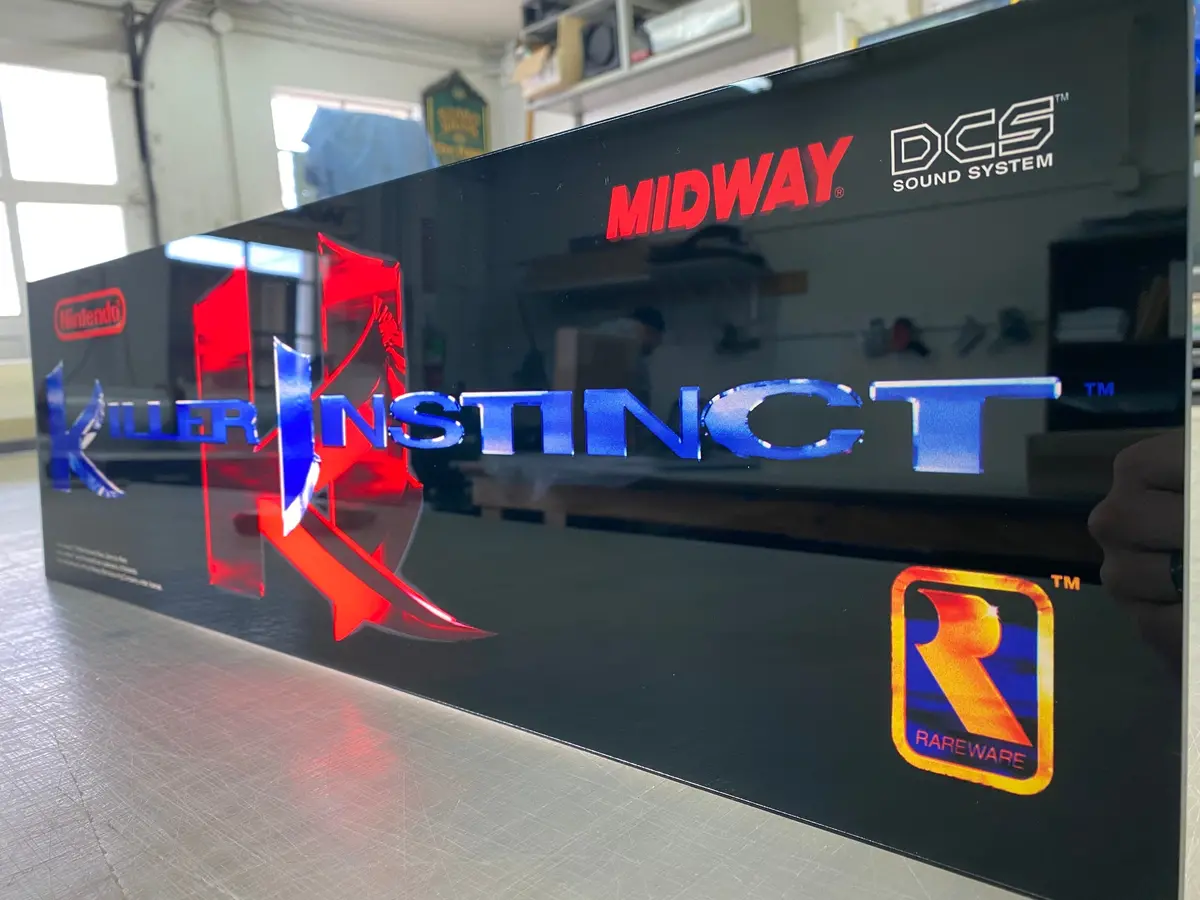 Arcade 1Up Pro Killer Instinct Marquee 1