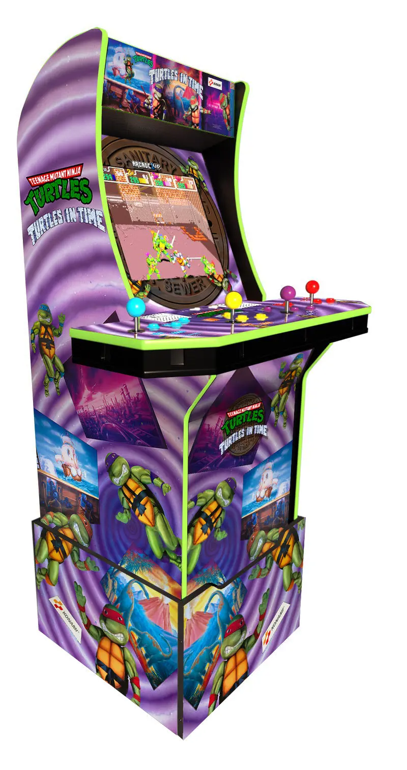 Arcade 1Up  Turtles In Time Orginal Art Kit 1