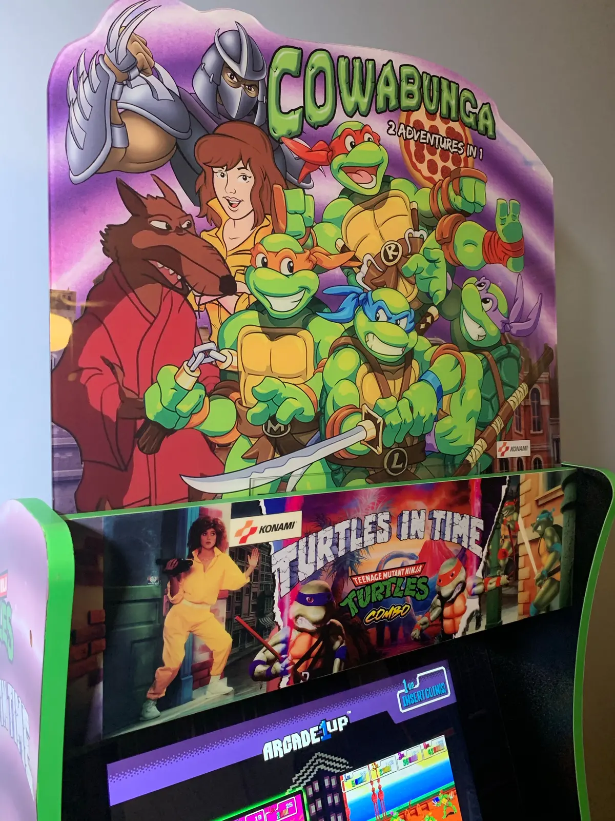 Arcade 1Up Ninja Turtles Topper 1