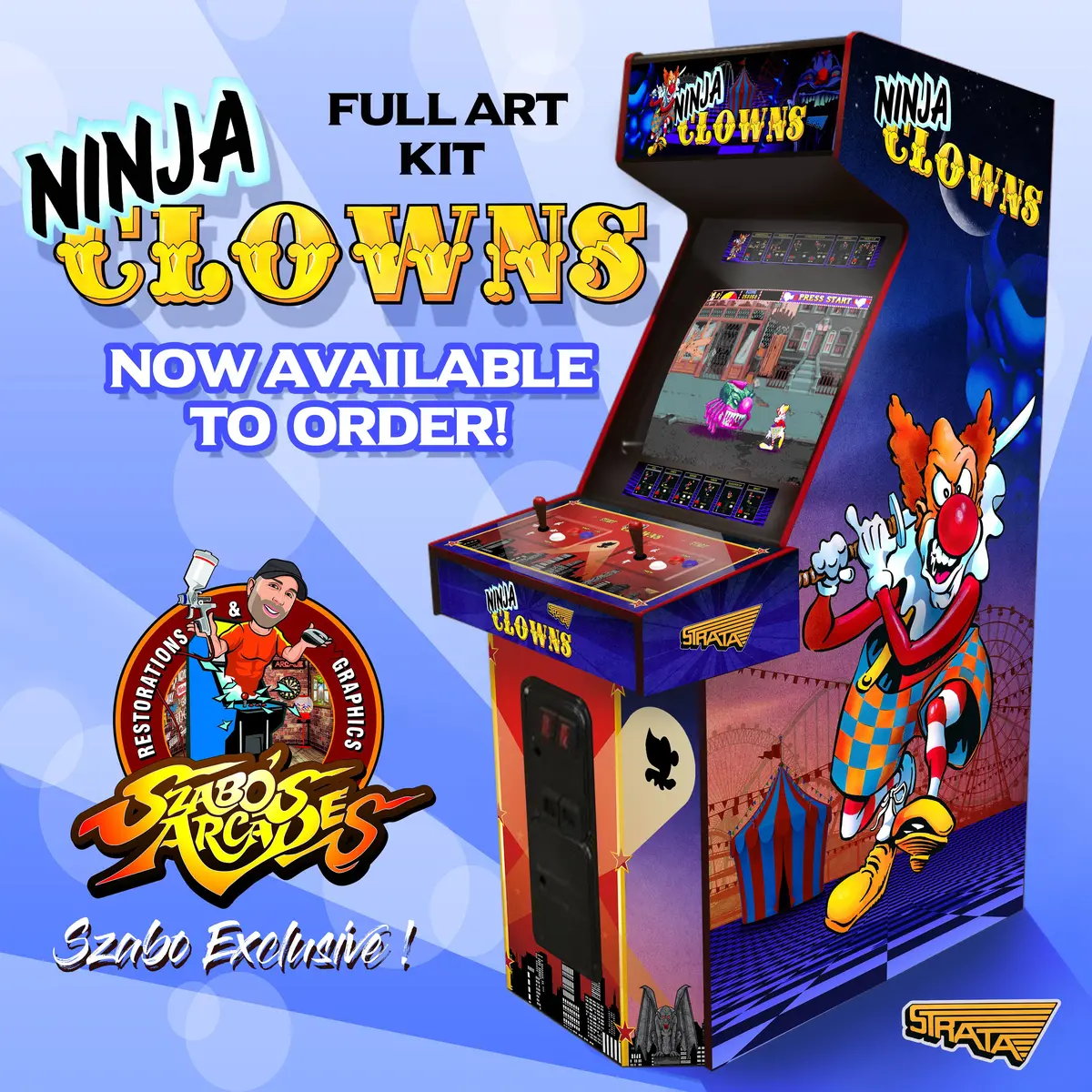Ninja Clowns Full Art Kit 1