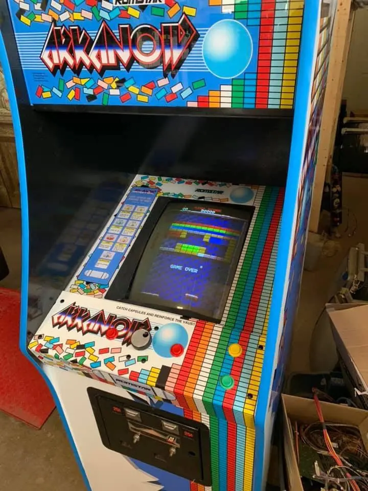 Arkanoid Custom- Cpo, Bezel And Marquee 1
