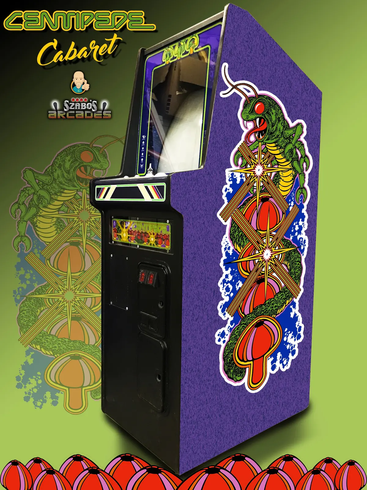 Centipede Custom Cabaret Side Art 1