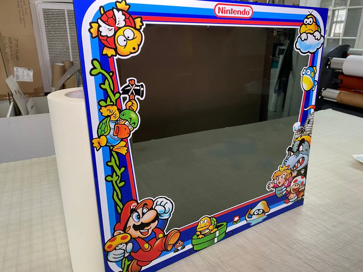 Custom Super Mario Brothers Nintendo Bezel 1