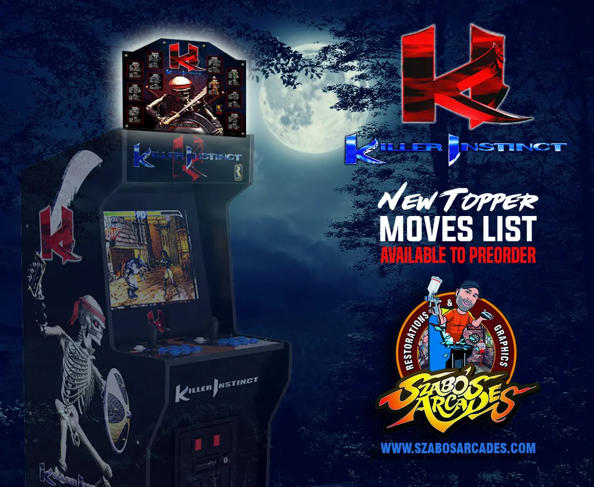 Arcade 1Up Killer Instinct Topper 1