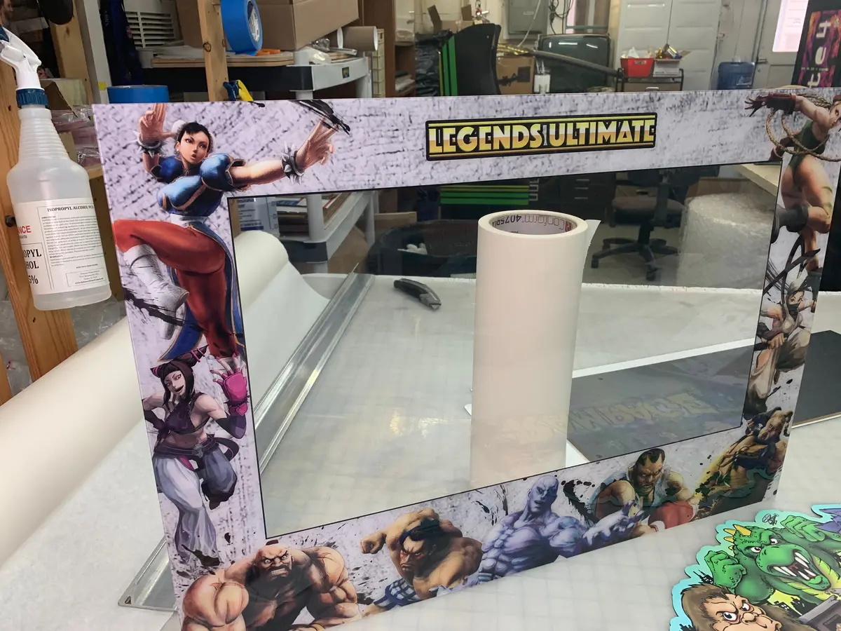 Legends Ultimate (Street Fighter 4) Bezel 1